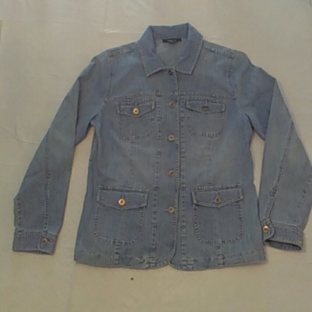 Style & Co Jean Jacket - Picture 2 of 3